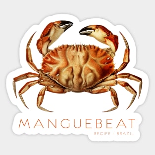 Manguebeat - Recife - Brazil Sticker